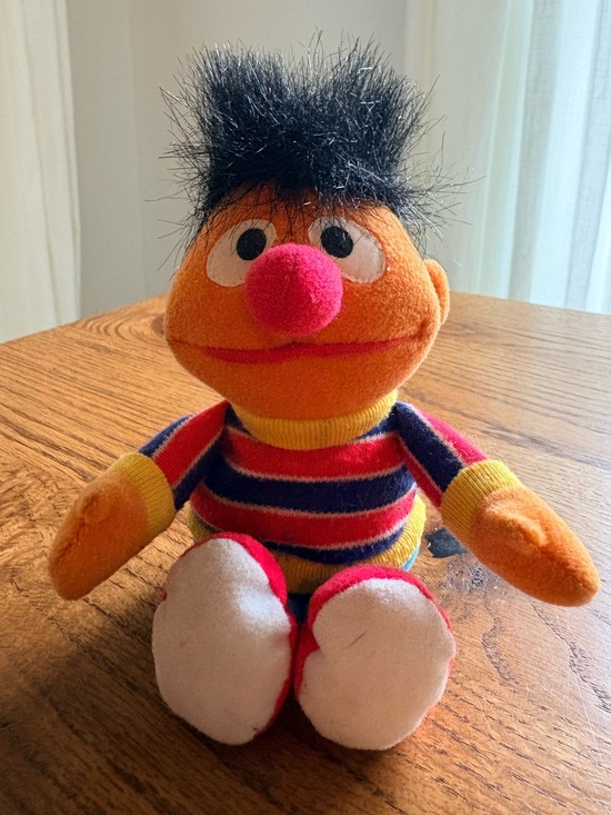 Mattel Other - VTG 1997 TYCO/Mattel Ernie stuffed doll Sesame Street stuffie- 9 inches